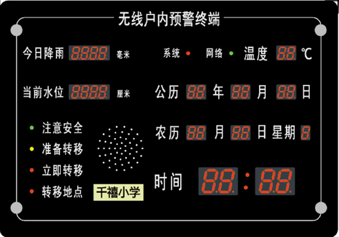 入戶(hù)報警雨量器--無(wú)線(xiàn)報警雨量器（4G傳輸）